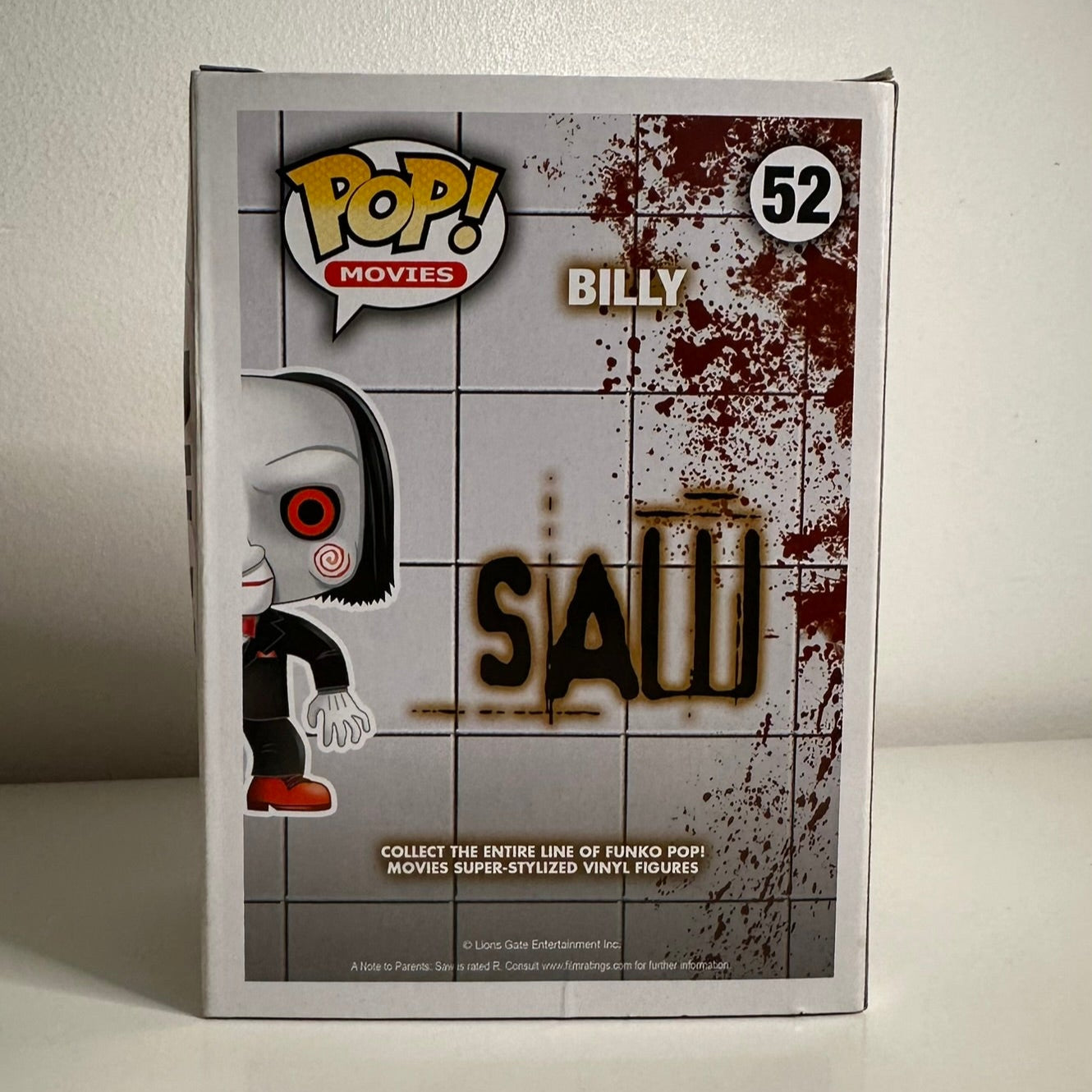 Funko Pop! SAW – Billy #52 OG Grail 2017 (Box Damaged) + Free Brand New PopShield Armor