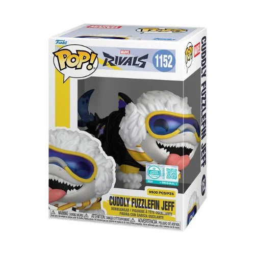 Funko Pop! Marvel Rivals - Cuddly Fuzzlefin Jeff #1152 - 9500 Pcs