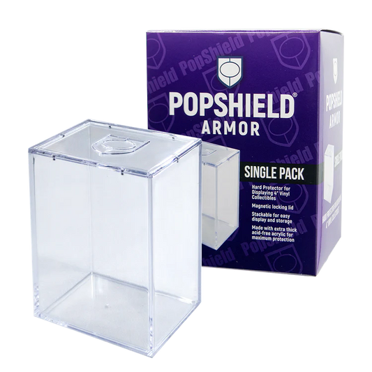 Pop Shield Armor 4"- Stackable with Magnetic Lid.