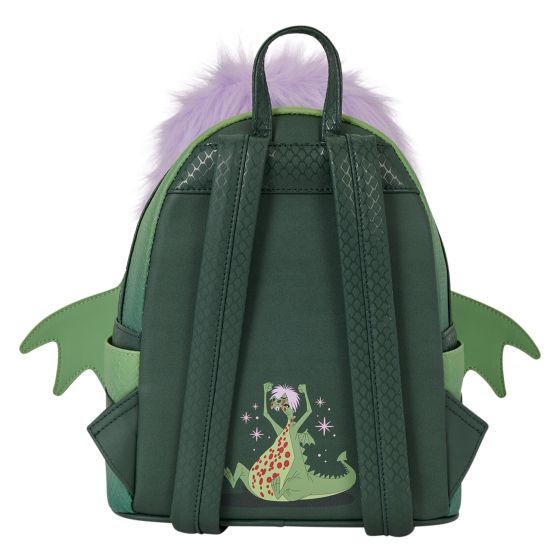 Loungefly - The Sword and the Stone Madam Mim Dragon Sequin Cosplay Mini-Backpack