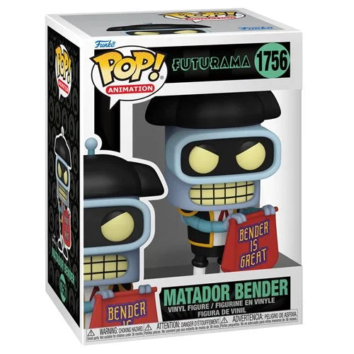 Funko Pop! Futurama - Matador Bender #1756