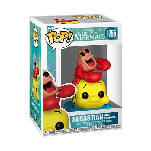 Funko Pop! The Little Mermaid - Sebastian & Flounder #1756