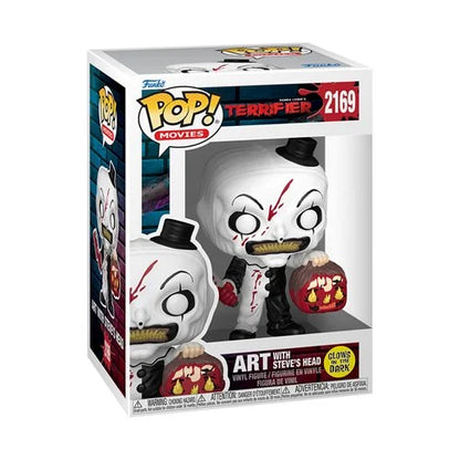 Pre-Order ETA November 2026 Funko Pop! Terrifier - Art With Steves Head GITD #2169