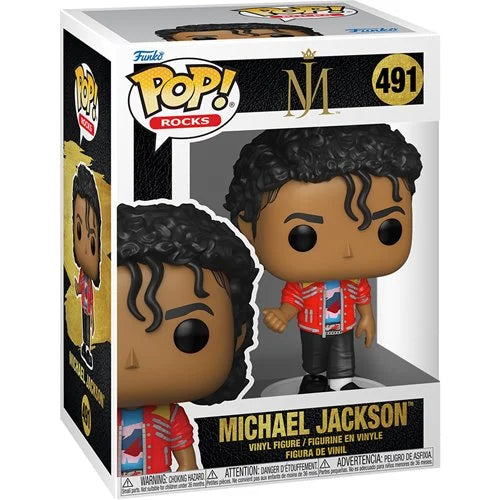 PRE-ORDER ETA JAN 2026 (Subject to change) Funko Pop! Michael Jackson – “Beat It” #491