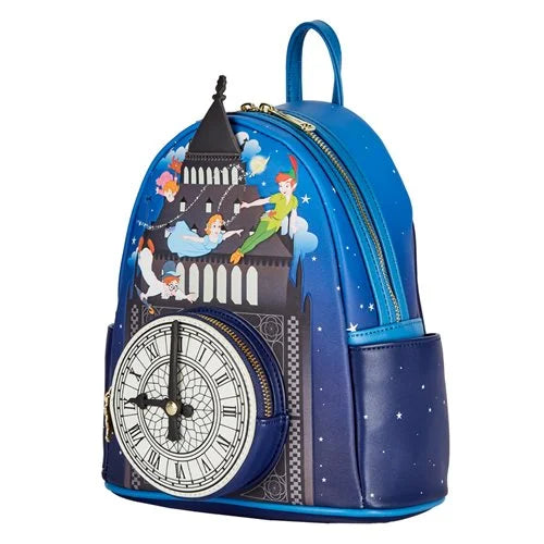 Loungefly - Disney Peter Pan Glow-in-the-Dark Tower Mini-Backpack