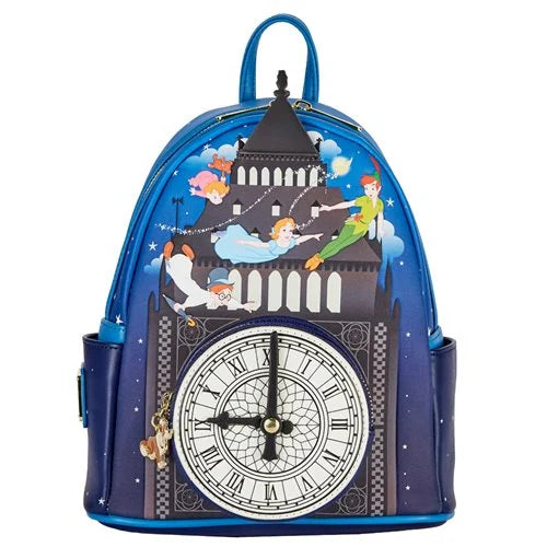 Loungefly - Disney Peter Pan Glow-in-the-Dark Tower Mini-Backpack