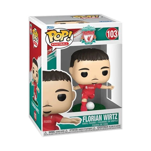 PRE-ORDER ETA AUG - Funko Pop! Liverpool FC - Florian Wirtz #103