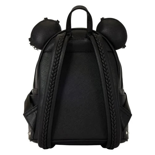 Loungefly - Minnie Mouse Studs and Chains Mini-Backpack