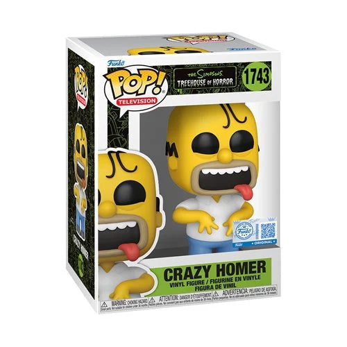 PRE-ORDER ETA 10/25 (RE-STOCK) Funko Pop! The Simpsons - Crazy Homer #1743