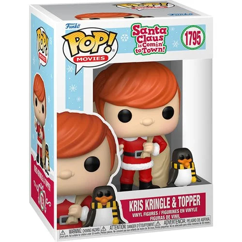 Funko Pop! Santa Claus Is Coming To Town - Kris Kringle & Topper #1795