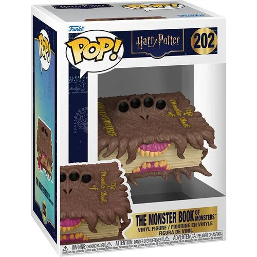 PRE-ORDER ETA JULY  Funko Pop! Harry Potter - The Monster Book Of Monsters #202