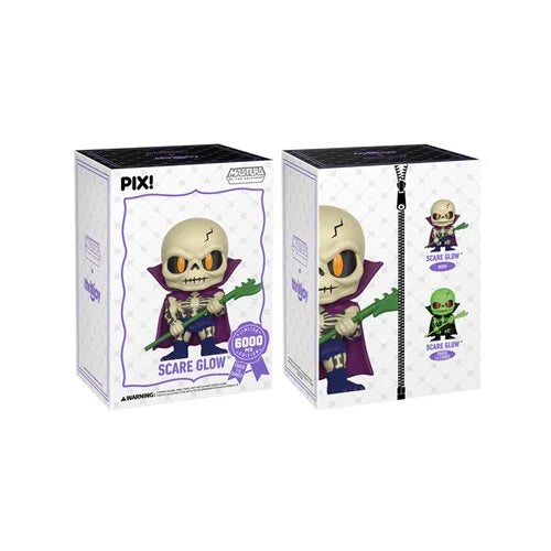 PRE-ORDER ETA JAN 2026 Thrilljoy - Masters of the Universe Scare Glow Pix! Vinyl Figure