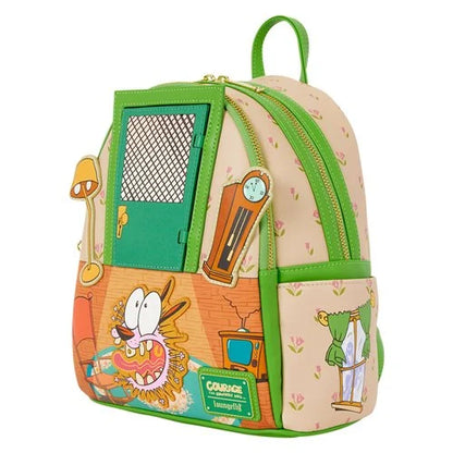Loungefly - Courage the Cowardly Dog Lenticular Mini Backpack
