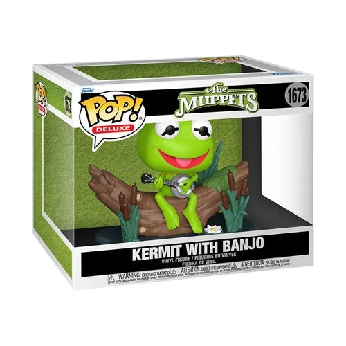 Funko Pop! Deluxe: The Muppets - Kermit With Banjo #1673