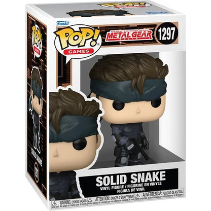PRE-ORDER ETA Aug Funko Pop! Metal Gear Solid - Solid Snake #1297