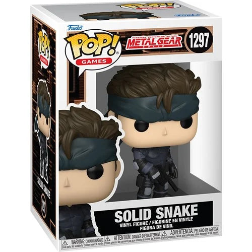 Funko Pop! Metal Gear Solid - Solid Snake #1297