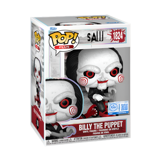 Funko Pop! Saw - Billy The Puppet #1824 -  (Pop Plus Edition)