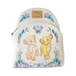 Loungefly Disney The Lion King Simba & Nala Floral BackpackSoft Tag - Hot Topic Exclusive