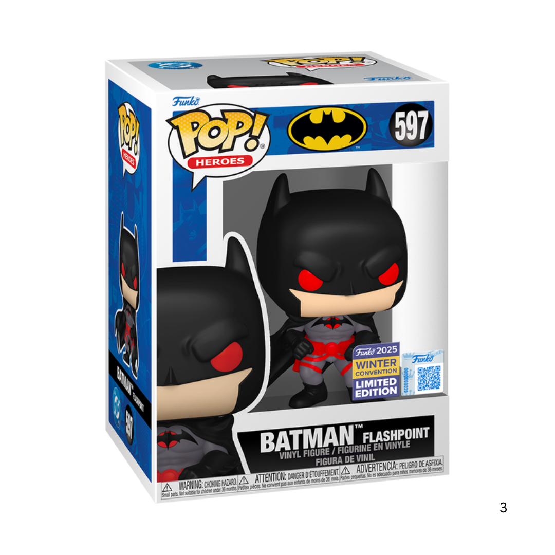 Funko Pop! Batman - Batman (FlashPoint) #97 2025 Winter Convention Exclusive