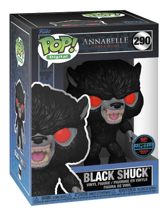 Funko Pop! Digital - Annabelle - Black Shuck #290 - Hard Protector Included