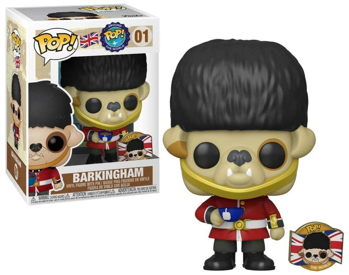 Funko Pop! Around The World - Barkingham (with Pin Badge) #01