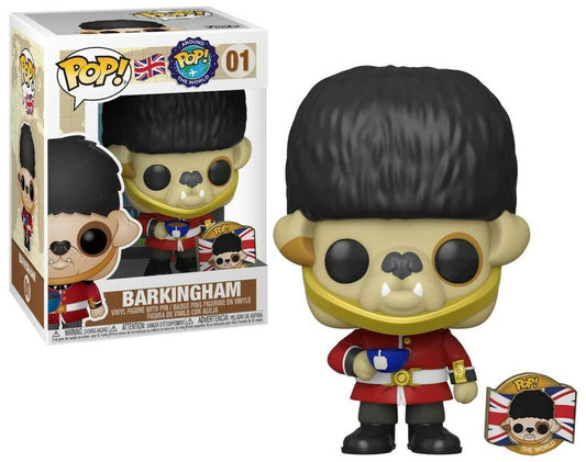 Funko Pop! Around The World - Barkingham (with Pin Badge) #01