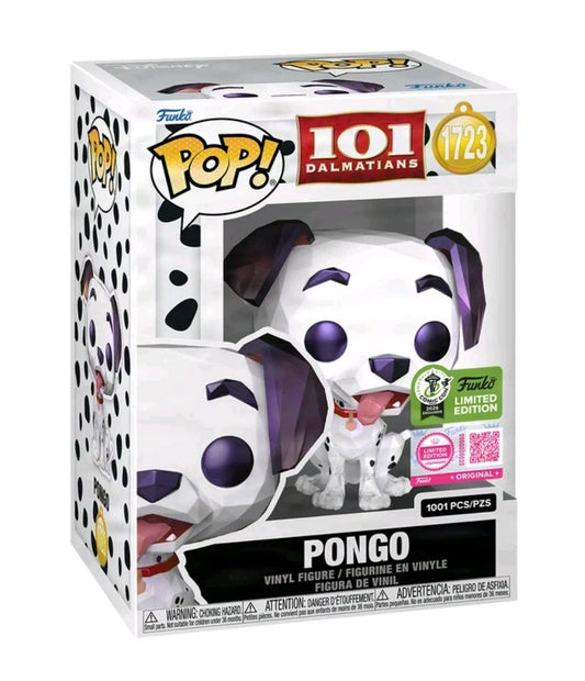 Funko Pop! 101 Dalmations - Pongo #1723 - 1001 PCS ECCC Limited Edition
