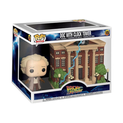 Funko Pop! Town - Back To The Future - Doc With Clock Tower #15